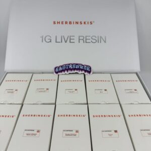 Sherbinskis 1G Live Resin Cartridge