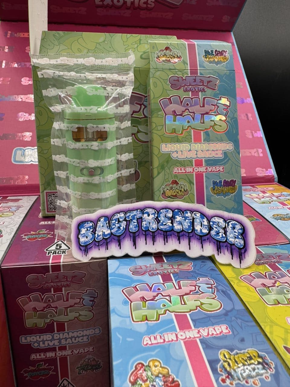 SWEET EXOTICS HALF & HALFS DISPOSABLE