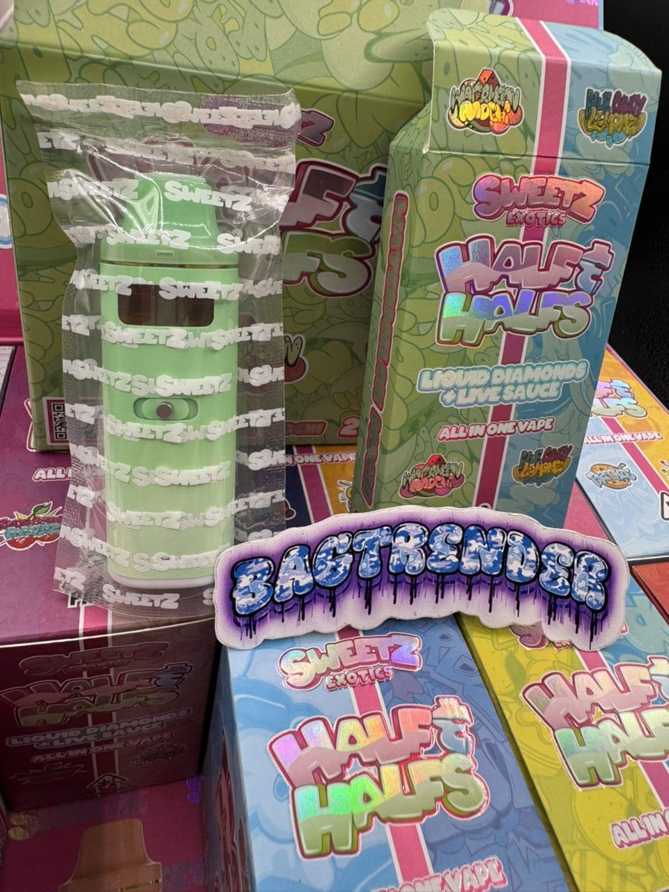 SWEET EXOTICS HALF & HALFS DISPOSABLE