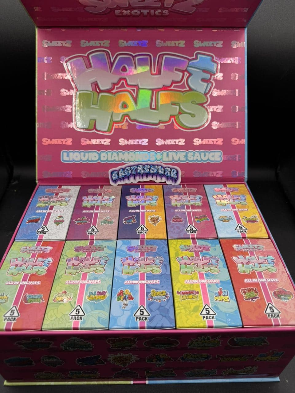 SWEET EXOTICS HALF & HALFS DISPOSABLE