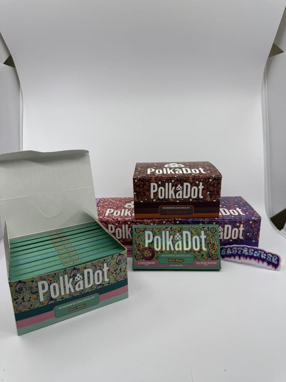 POLKADOT 5G MUSHROOM CHOCOLATES